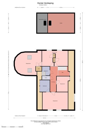 Floorplan - Kerkweg 5, 7038 CE Zeddam